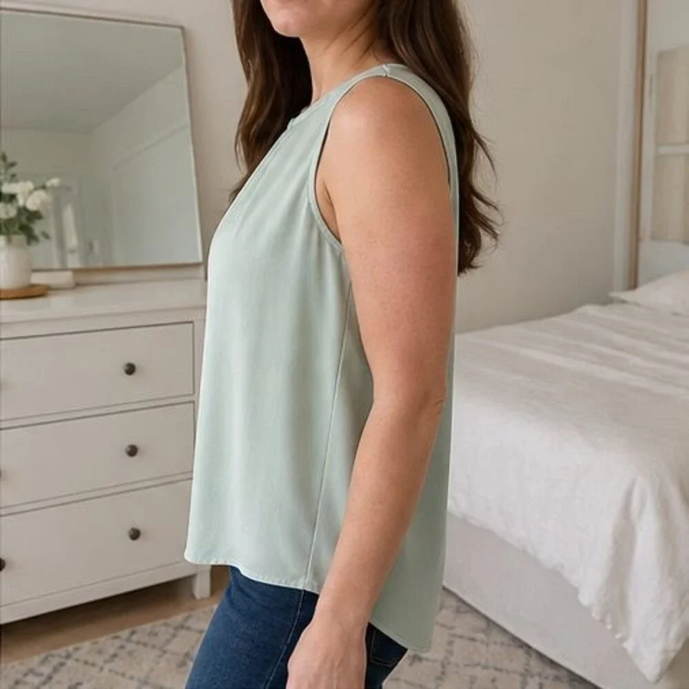 Emerald Ruffle Blouse